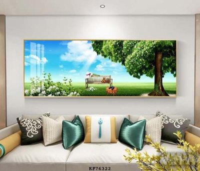 File gốc File tranh hiện đại pha lê gương KF76322 (thiết kế) cho in ấn