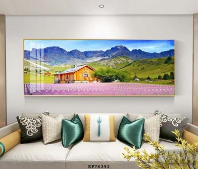 File tranh gốc File tranh hiện đại pha lê gương KF76392 chủ đề hiện đại