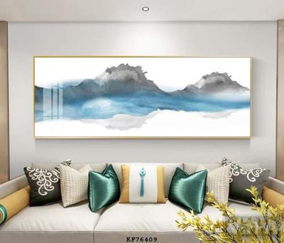 File in lụa File tranh hiện đại pha lê gương KF76409 (tân cổ điển) File tranh hiện đại pha lê gương KF76409