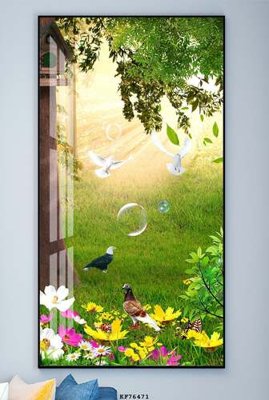 File gốc File tranh hiện đại pha lê gương KF76471 (cho in ấn) từ Filetranh.com