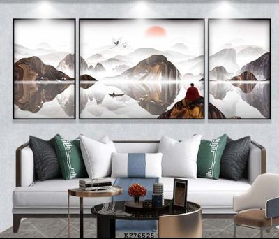 File tranh File tranh hiện đại pha lê gương KF76525 (bản gốc) trang trí văn phòng