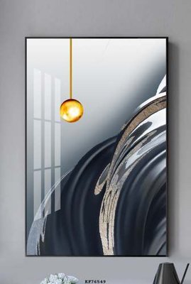 File in ấn File tranh hiện đại pha lê gương KF76549 (bản gốc) chất lượng cao