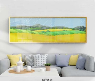 File tranh File tranh hiện đại pha lê gương KF76586 (gốc) chủ đề thành phố