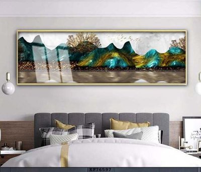 File gốc File tranh hiện đại pha lê gương KF76597 (phong cách) châu Âu