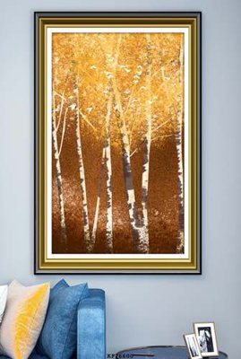 File gốc File tranh hiện đại pha lê gương KF76600 (dành cho quảng cáo)