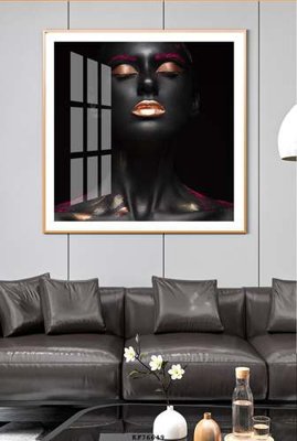 File tranh File tranh hiện đại pha lê gương KF76649 (gốc) chủ đề thiên nhiên