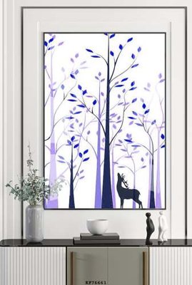 File gốc File tranh hiện đại pha lê gương KF76661 (chuẩn CMYK) cho nhà in