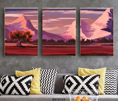 File in trần File tranh hiện đại pha lê gương KF76703 (bản gốc) bầu trời