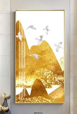 File gốc File tranh hiện đại pha lê gương KF76711 (cho in UV) siêu nét