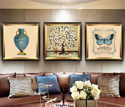 File gốc File tranh hiện đại pha lê gương KF76723 (trang trí) phòng làm việc