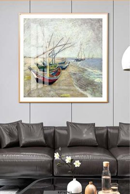 File gốc File tranh hiện đại pha lê gương KF76761 (PNG) chất lượng cao