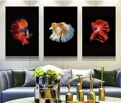 File gốc File tranh hiện đại pha lê gương KF76777 (trang trí) phòng làm việc