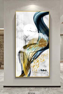 File tranh File tranh hiện đại pha lê gương KF76784 (gốc) chủ đề tĩnh vật