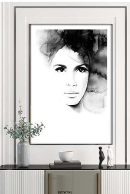 File in trần File tranh hiện đại pha lê gương KF76791 (bản gốc) trời sao