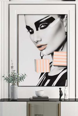 File gốc in ấn File tranh hiện đại pha lê gương KF76811 (sẵn sàng tải về)