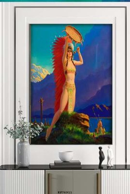 File tranh File tranh hiện đại pha lê gương KF76911 (gốc) chủ đề thiên nhiên