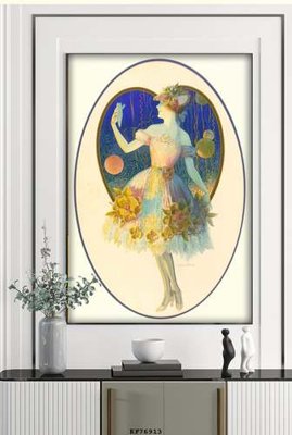 File tranh File tranh hiện đại pha lê gương KF76913 (bản gốc) trang trí văn phòng