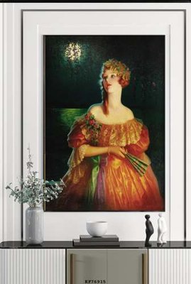 File gốc File tranh hiện đại pha lê gương KF76915 (in lụa) chi tiết cao