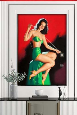 Chi tiết file gốc File tranh hiện đại pha lê gương KF76964 (cho in tráng gương)