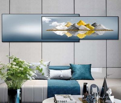 File in mica File tranh hiện đại pha lê gương KF77007 (bản gốc) sắc sảo