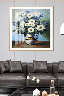 File tranh gốc File tranh hiện đại pha lê gương KF77016 chủ đề hiện đại