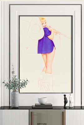 File tranh in trần File tranh hiện đại pha lê gương KF77150 (ảnh gốc siêu nét)