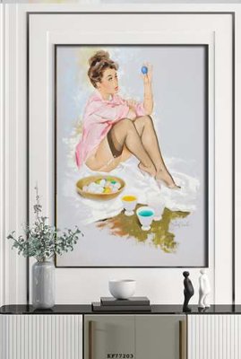 Tải file File tranh hiện đại pha lê gương KF77203 (PSD) cho in tranh 3D