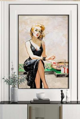 File tranh quảng cáo File tranh hiện đại pha lê gương KF77242 (download file gốc)