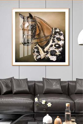 File in ấn File tranh hiện đại pha lê gương KF77248 (bản gốc) cao cấp