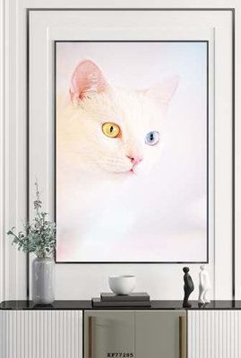 File gốc File tranh hiện đại pha lê gương KF77285 (in lụa) trang trí tường