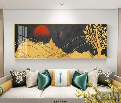 File ảnh File tranh hiện đại pha lê gương KF77296 (gốc) in biển hiệu