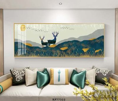 File PSD File tranh hiện đại pha lê gương KF77322 (gốc) tách lớp chi tiết