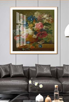 File ảnh File tranh hiện đại pha lê gương KF77328 (gốc) cho trang trí nhà hàng