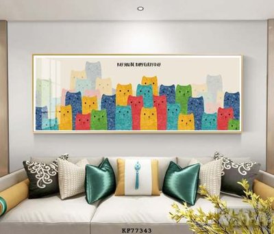 File tranh File tranh hiện đại pha lê gương KF77343 (gốc) chủ đề trừu tượng