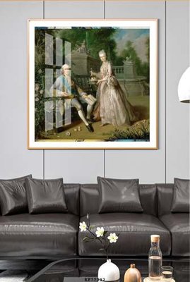 File gốc File tranh hiện đại pha lê gương KF77392 (PNG) chất lượng cao