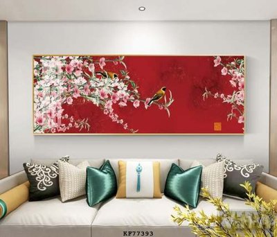 File gốc File tranh hiện đại pha lê gương KF77393 (ảnh chi tiết) để in lụa