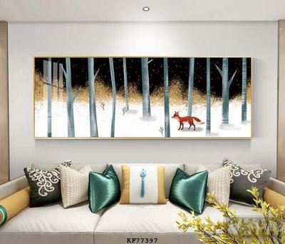 File tranh gốc File tranh hiện đại pha lê gương KF77397 (bản quyền) file PSD