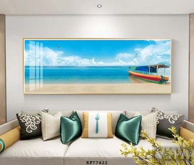 File gốc File tranh hiện đại pha lê gương KF77422 (PNG) không nền chất lượng