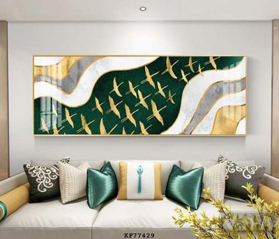 Tải file File tranh hiện đại pha lê gương KF77429 (PSD) cho in ấn quảng cáo