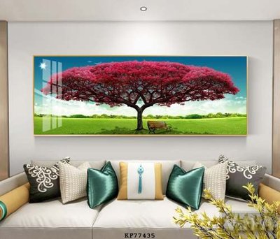 Tệp tin gốc File tranh hiện đại pha lê gương KF77435 (dùng cho in ấn) chuyên nghiệp