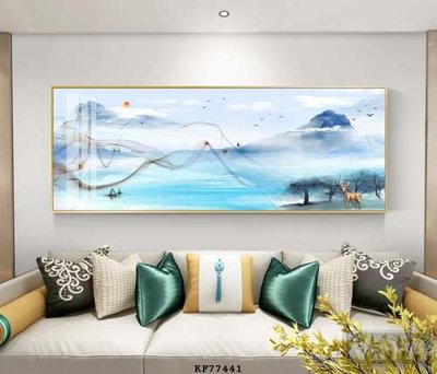 Tải file File tranh hiện đại pha lê gương KF77441 (gốc) làm file quảng cáo