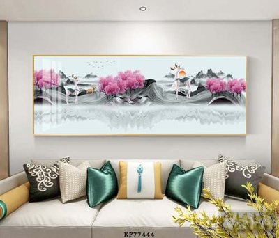 File PSD File tranh hiện đại pha lê gương KF77444 (gốc) nhiều lớp (multi-layer)