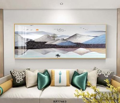 File in trần File tranh hiện đại pha lê gương KF77463 (bản gốc) trời sao