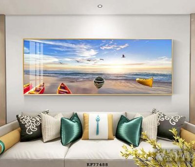 Download file gốc File tranh hiện đại pha lê gương KF77488 (in mica) trong suốt