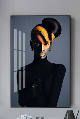 File ảnh File tranh hiện đại pha lê gương KF77589 (gốc) dùng in Pano