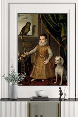 File gốc File tranh hiện đại pha lê gương KF77604 (trang trí) phòng trẻ em