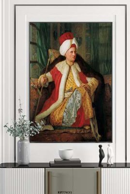 File gốc File tranh hiện đại pha lê gương KF77631 (phong cách) châu Âu