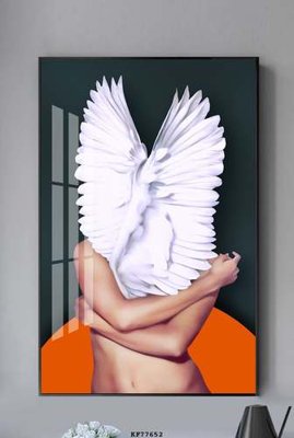 File gốc File tranh hiện đại pha lê gương KF77652 (AI/EPS) cho in ấn