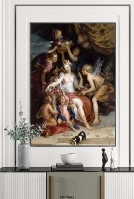 File tranh File tranh hiện đại pha lê gương KF77693 (bản gốc) treo tường