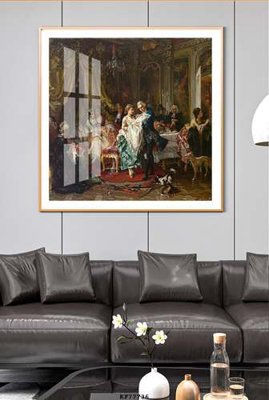 File in mica File tranh hiện đại pha lê gương KF77736 (bản gốc) siêu trong